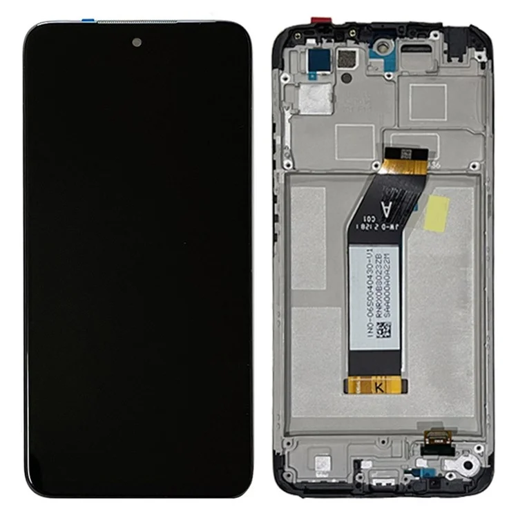 Für Xiaomi Redmi Note 11 4G (MediaTek) 21121119SC Grade S OEM LCD-Bildschirm und Digitizer-Baugruppe + Rahmen-Ersatzteil (ohne Logo)