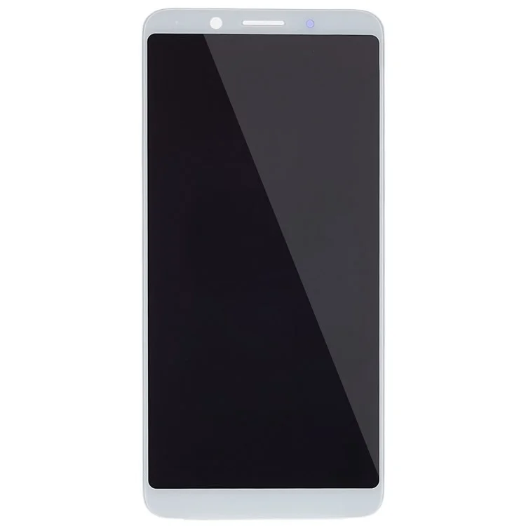 For Oppo A73/F5 Grade C LCD Screen and Digitizer Assembly Replacement Part (without Logo) - White
