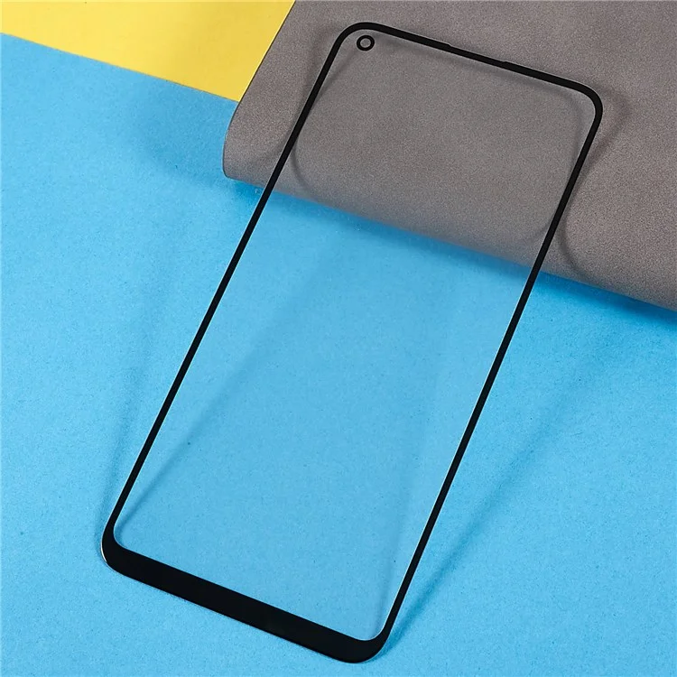 For Huawei Enjoy 10 Grade C Screen Glass Lens + OCA Adhesive Replacement (without Logo)