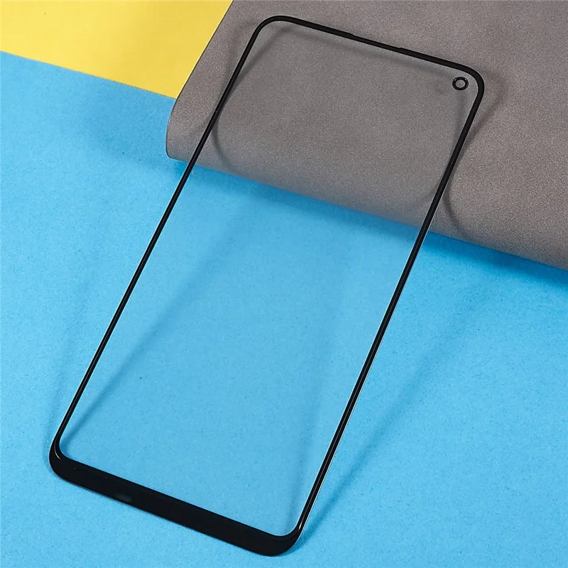 For Huawei Honor Play 3 Grade C Screen Glass Lens + OCA Adhesive Replacement (without Logo)