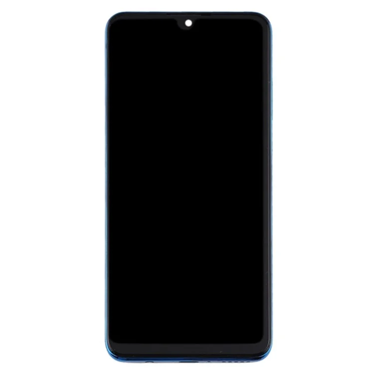 For Huawei P30 Lite (48MP Camera) Grade C LCD Screen and Digitizer Assembly + Frame Replacement Part (without Logo) - Blue