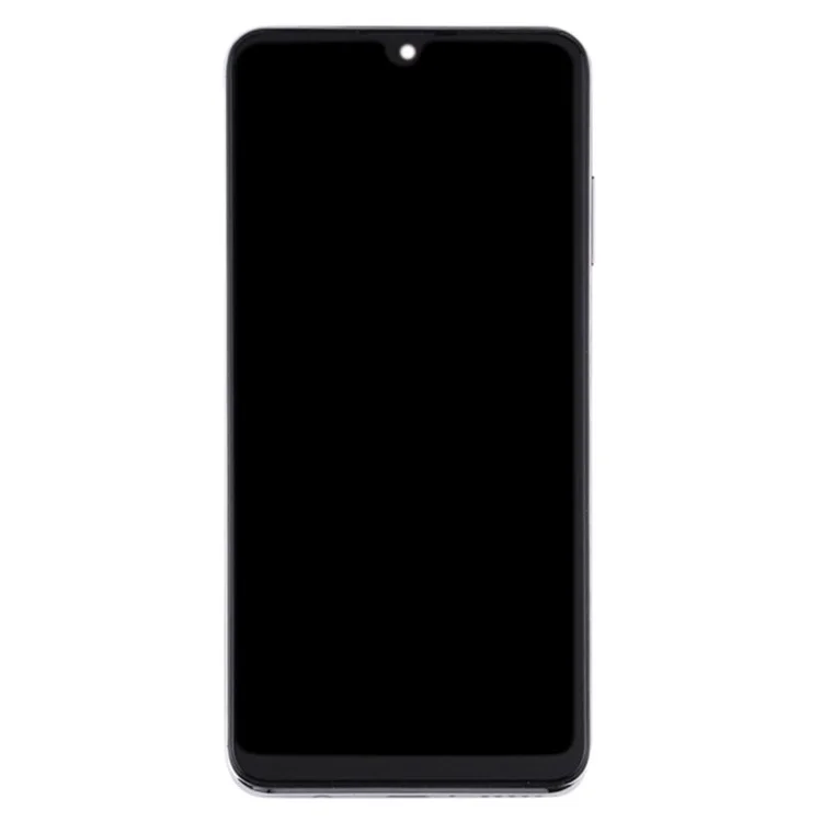 Pour Huawei P30 Lite (caméra 48mp) Écran LCD de Classe C et Numérosage Assemblage + Pièce de Remplacement du Cadre (sans Logo) - Argent