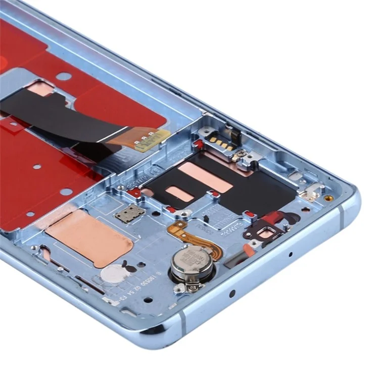 Per Huawei P30 Pro Grade C OLED Schermo e Digitazer Assemblaggio + Parte di Sostituzione Del Telaio (senza Logo) - Respirare il Cristallo