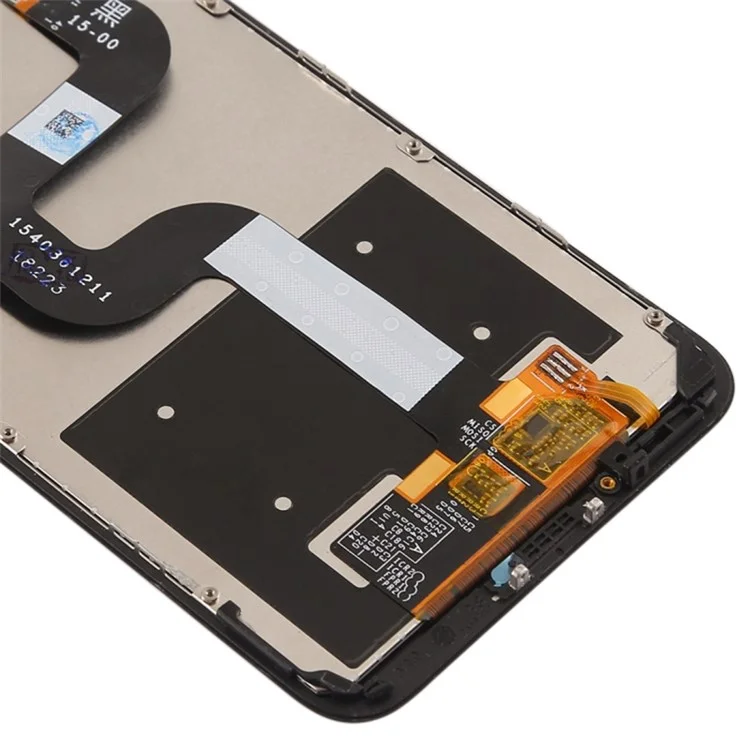 For Xiaomi Mi A2/Mi 6X (China) Grade C LCD Screen and Digitizer Assembly + Frame Replacement Part (without Logo) - Black