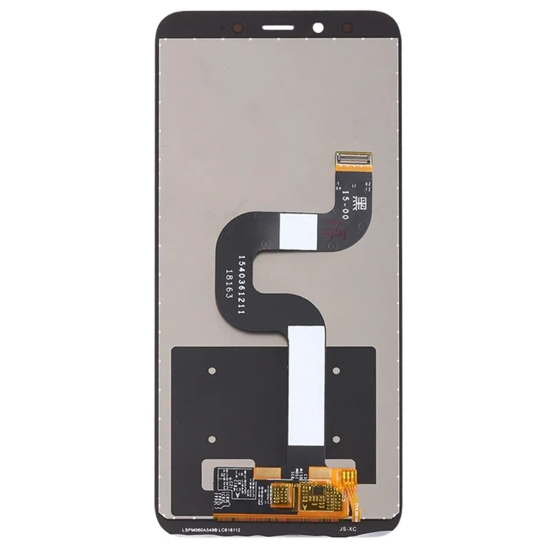 For Xiaomi Mi A2/Mi 6X (China) Grade C LCD Screen and Digitizer Assembly Replacement Part (without Logo) - Black