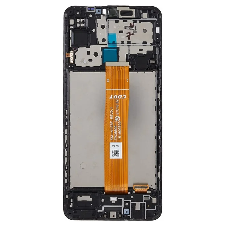 For Samsung Galaxy M12 M127 Grade C LCD Screen and Digitizer Assembly + Frame Replacement Part (without Logo)