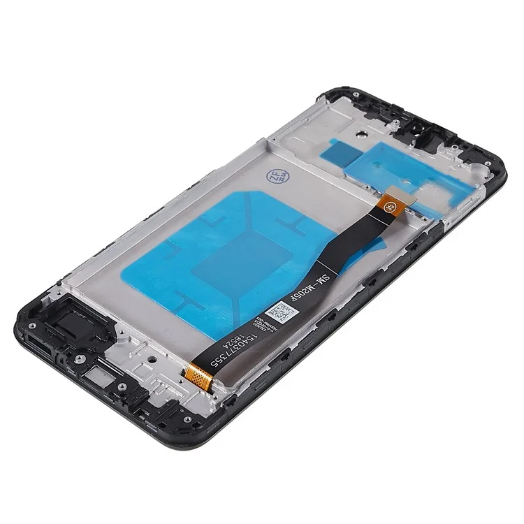 For Samsung Galaxy M20 Grade C LCD Screen and Digitizer Assembly + Frame Replacement Part (without Logo)