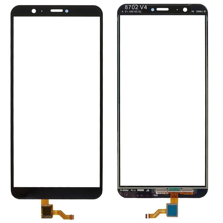 Para Huawei Honor 9 Lite/Honor 9 Youth Edition Digitizer Touch Screen Glass Replacement Part (sem logotipo) - Preto