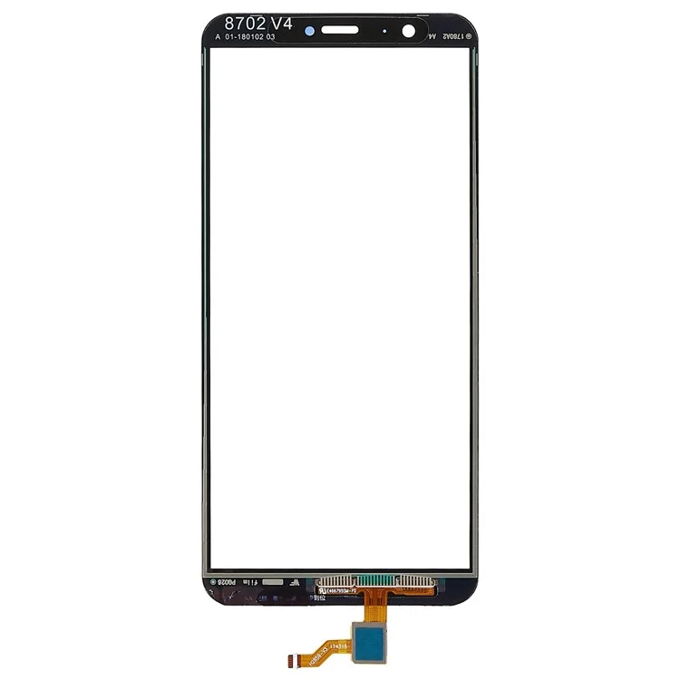 Para Huawei Honor 9 Lite/Honor 9 Youth Edition Digitizer Touch Screen Glass Replacement Part (sem logotipo) - Preto