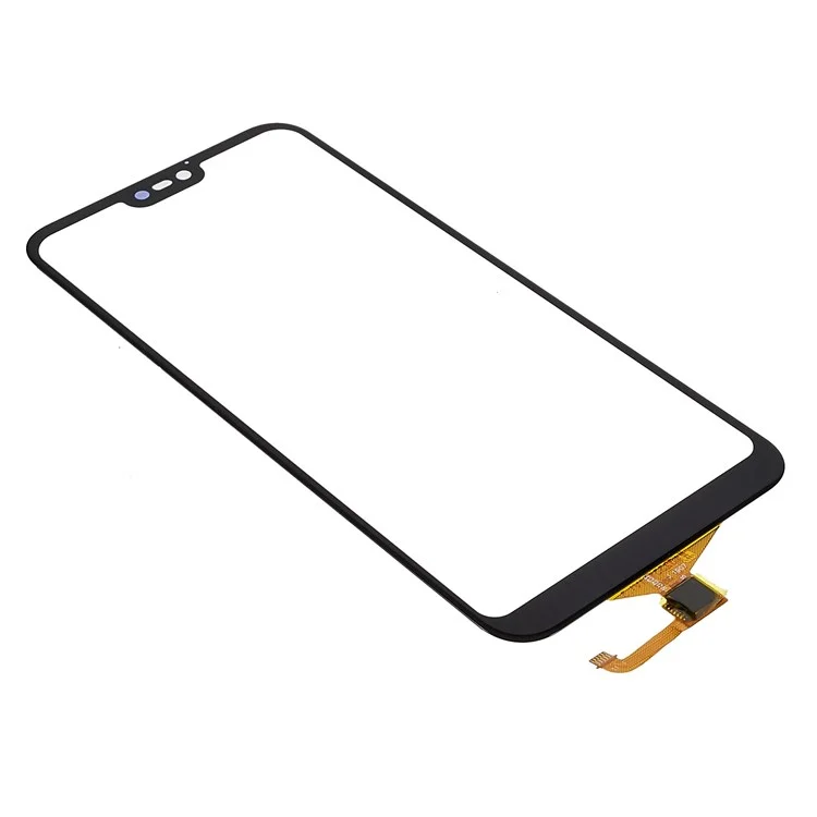 Per Huawei P20 Lite (2018)/Nova 3E (Cina) Digitazer Touch Screen Glass Part (senza Logo) - Nero