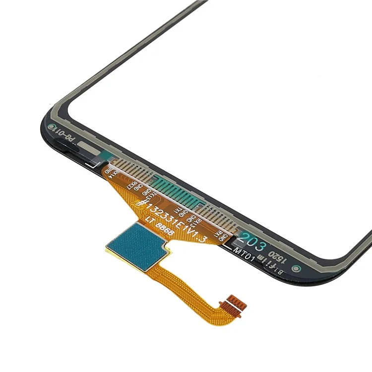 Per Huawei P20 Lite (2018)/Nova 3E (Cina) Digitazer Touch Screen Glass Part (senza Logo) - Nero