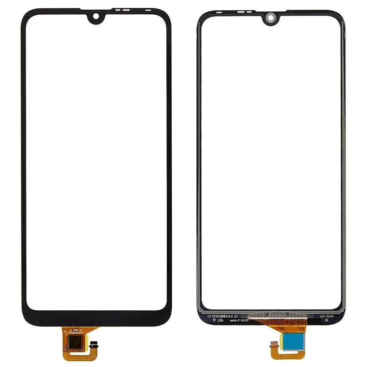 For Huawei Y7 (2019)/Enjoy 9 (11 Pin, 4+64BG Version) Digitizer Touch Screen Glass Replacement Part (without Logo) - Black