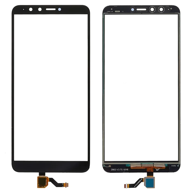 For Huawei Y9 (2018)/Enjoy 8 Plus (China) Digitizer Touch Screen Glass Replacement Part (without Logo) - Black