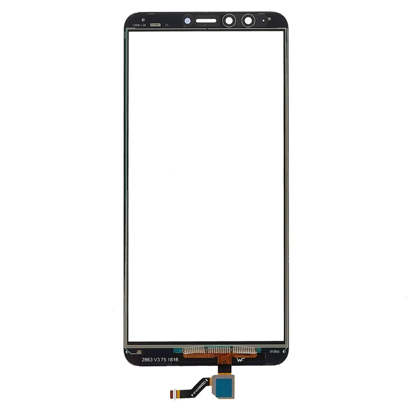 Pour Huawei Y9 (2018) / Profitez De 8 Plus (Chine) Numériseur Tactile Écran De Remplacement En Verre (sans Logo) - Le Noir