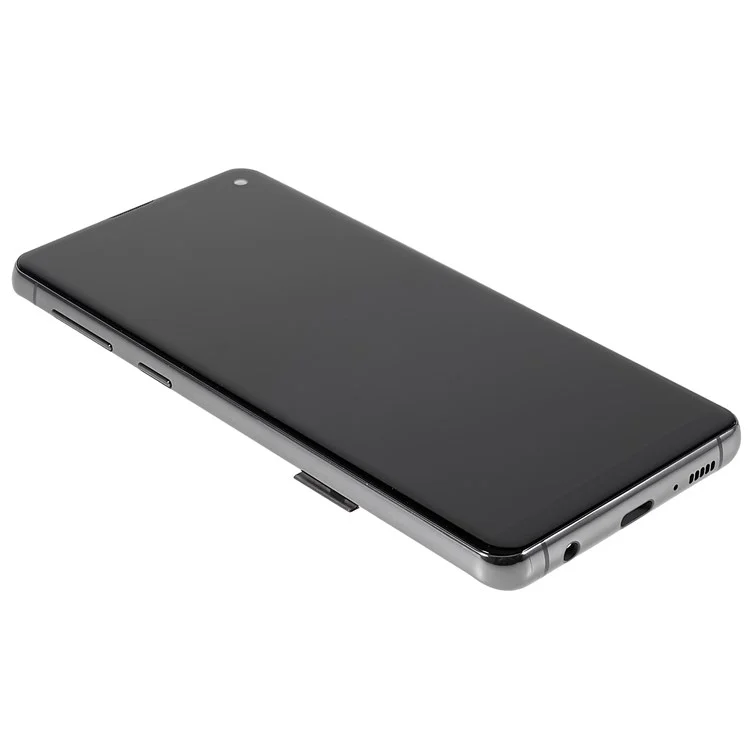 Para Samsung Galaxy S10 G973 Grado C LCD y Conjunto de Reemplazo de Marco + Parte de Reemplazo de Cuadro (TFT Technology) (sin Logotipo) - Negro