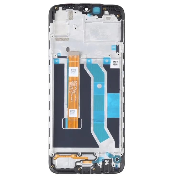 For Realme C3 (without Fingerprint)/5i/5s Grade C LCD Screen and Digitizer Assembly + Frame Replacement Part (without Logo) - Black