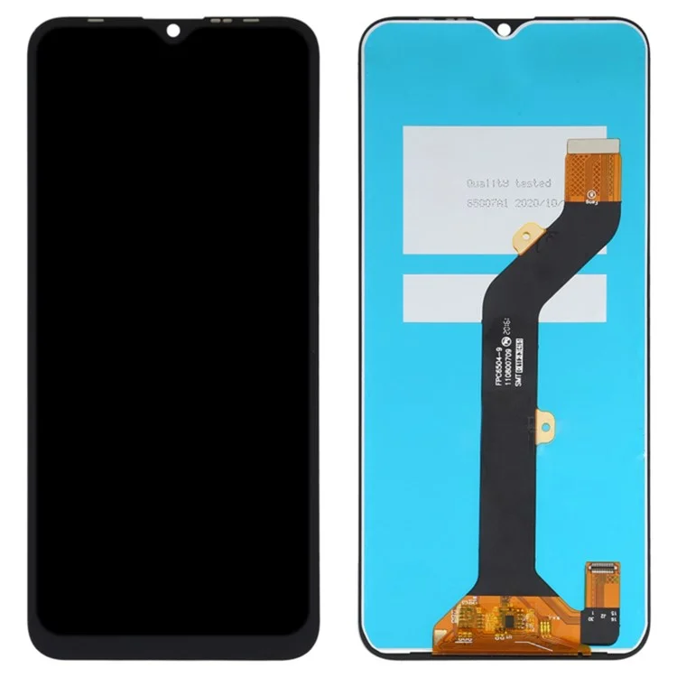 Para Infinix Smart 6 X6511/X6511B Grau C Substituição do conjunto de tela LCD e digitalizador (sem logotipo)