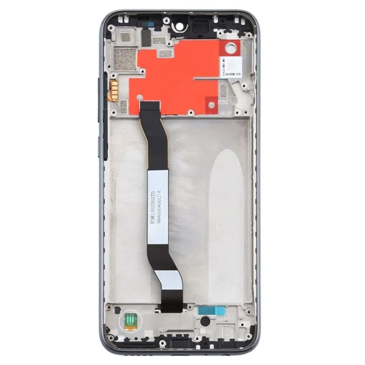 Pour Xiaomi Redmi Note 8T Pièce de rechange Grade C LCD Écran et assemblage Digitizer + Cadre (sans logo) - Noir