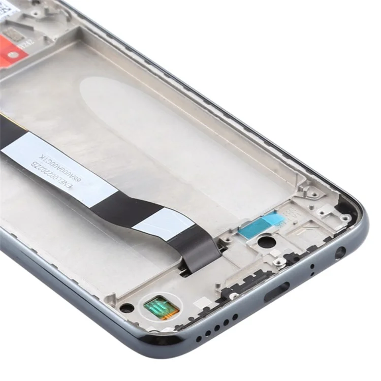 Pour Xiaomi Redmi Note 8T Pièce de rechange Grade C LCD Écran et assemblage Digitizer + Cadre (sans logo) - Noir