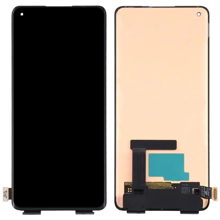 Para Oppo Reno4 Pro 4g/reno3 Pro 5G Grade A Desmontagem OEM Screen AMOLED Screen e Digitalizer Assembly Substituit Part (sem Logotipo)