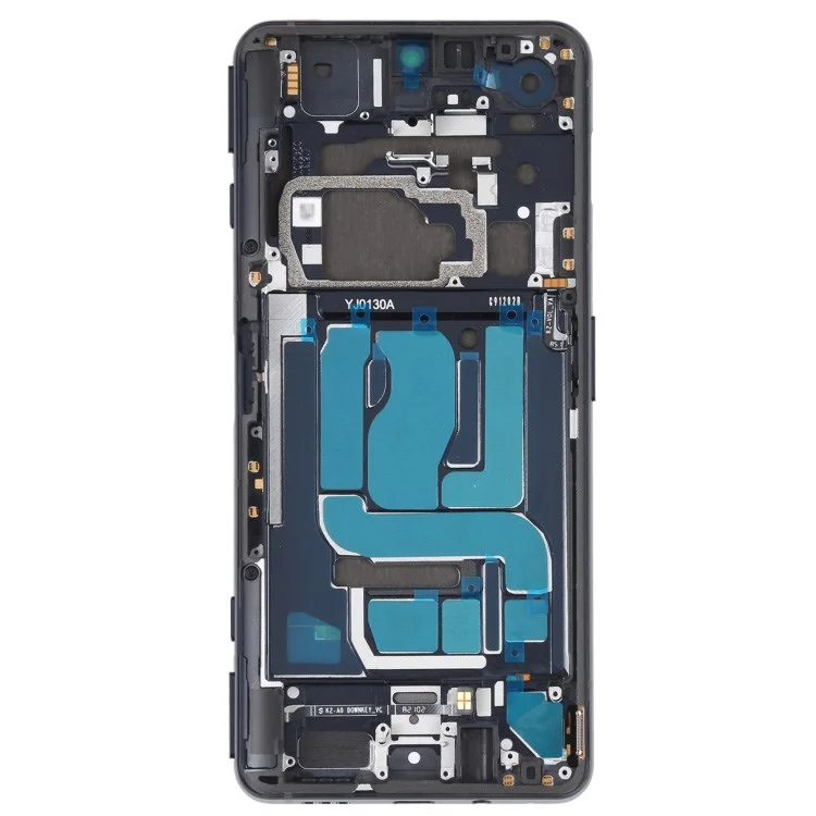Para Xiaomi Black Shark 4 Grau S OEM Tela AMOLED e Conjunto de Digitalizador + Peça de Reparo de Quadro (sem Logotipo) - Preto