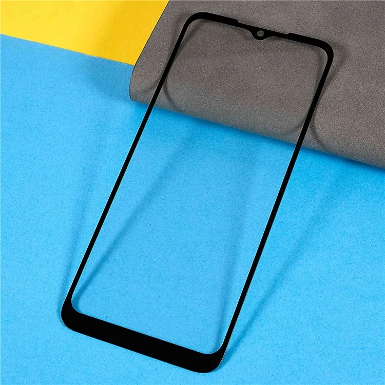 Pour Motorola Moto G Play (2021) XT2093 Pièces De Remplacement De L'objectif En Verre À Écran Avant (sans Logo)