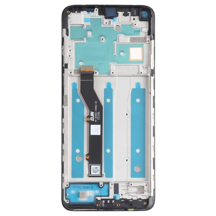 For Motorola Moto G9 Plus XT2087-1 Grade B LCD Screen and Digitizer Assembly + Frame Part (without Logo) - Black