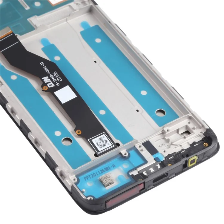 Per Motorola Moto G9 Plus XT2087-1 Grado B Schermata LCD e Digitalizzatore Assemblaggio + Frame Parte (senza Logo) - Nero