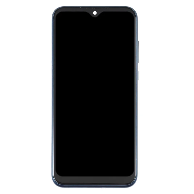 Für Motorola Moto E (2020) XT2052DL Grade B LCD-Bildschirm und Digitizer-Montage + Rahmenersatzteil (ohne Logo) - Blau