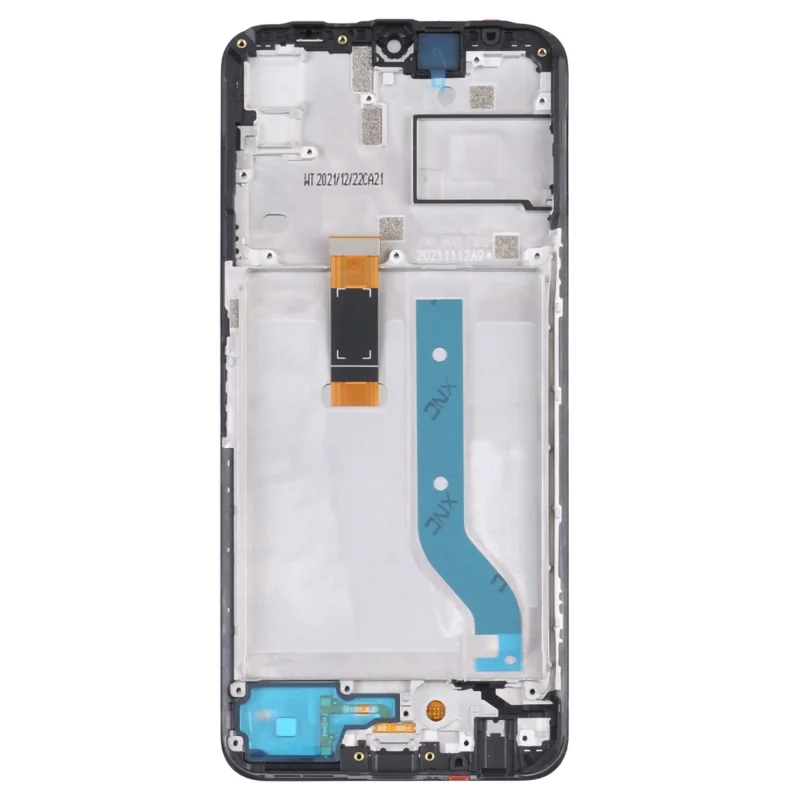 Per Motorola Moto G50 5G XT2149-1 Schermo LCD e Gruppo di Digitalizzatore di Grado B + Parte di Sostituzione del Telaio (senza Logo) - Nero