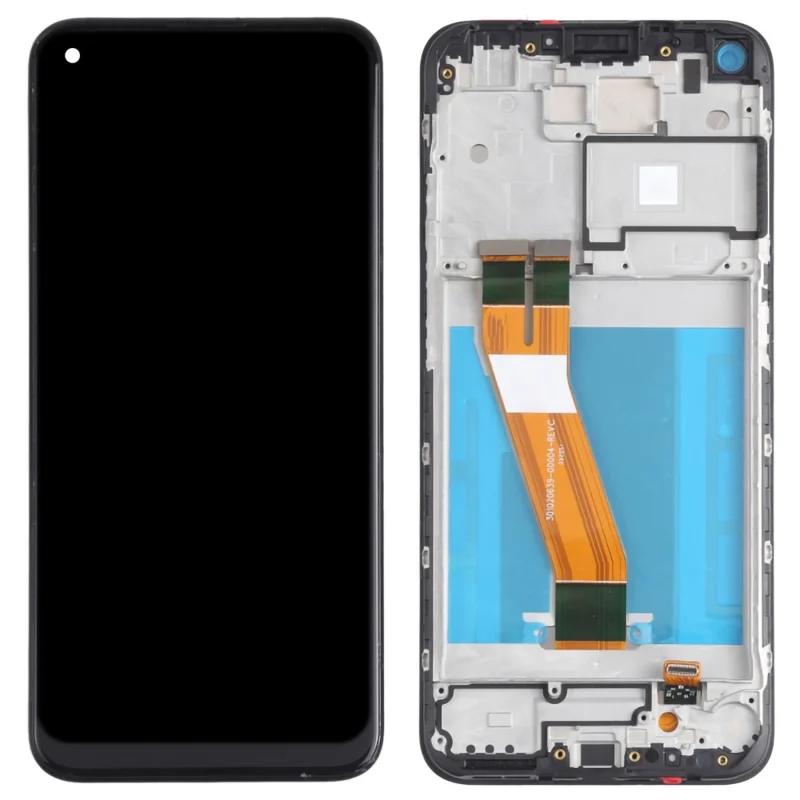 Para Nokia 3.4/5.4 Gray S OEM LCD Tela e Montagem Digitalizer + Parte do Quadro - Preto