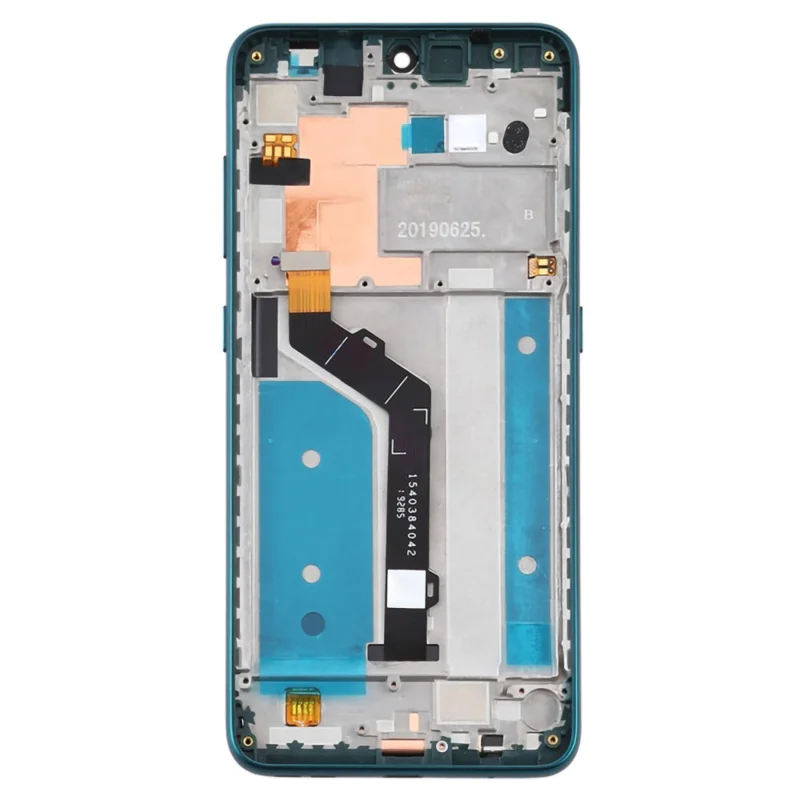 For Nokia 7.2 Grade S OEM LCD Screen and Digitizer Assembly + Frame Part - Green