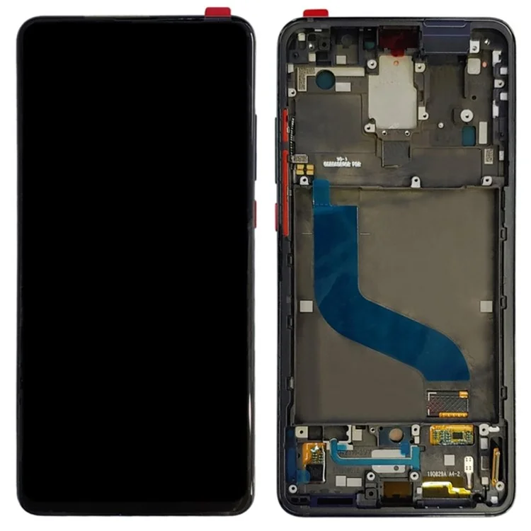 Para Xiaomi mi 9t/mi 9T Pro/Redmi K20/Redmi K20 Pro Grade C LCD y el Ensamblaje Del Digitalizador + Marco (tecnología Tft) (no Admite la Significación de Huellas Dactilares Debajo de la Pantalla) (sin Logotipo) - Negro