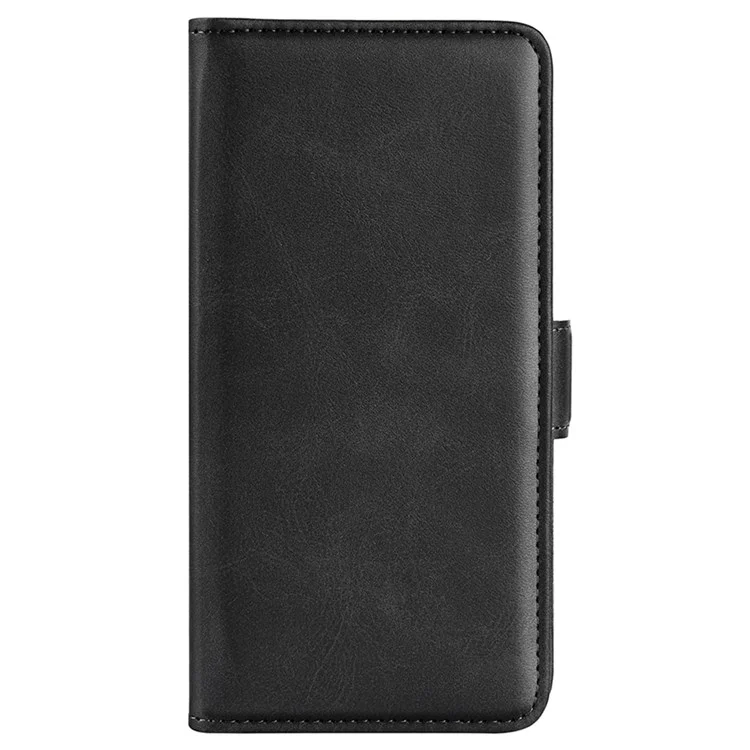 Für Oppo Reno8 5G (globale Version) / Reno8 5G Folio Flip Magnetic Wear-resistenter Telefonhülle Ständer Schockdes Pu-leder-brieftaschen-beschützer im Stil - Schwarz