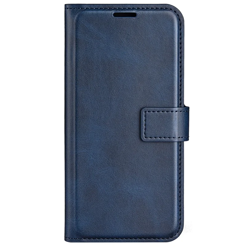 For Honor 70 5G PU Leather Stand Wallet Feature Magnetic Case Square Wear-resistant TPU Flip Book Cover - Blue