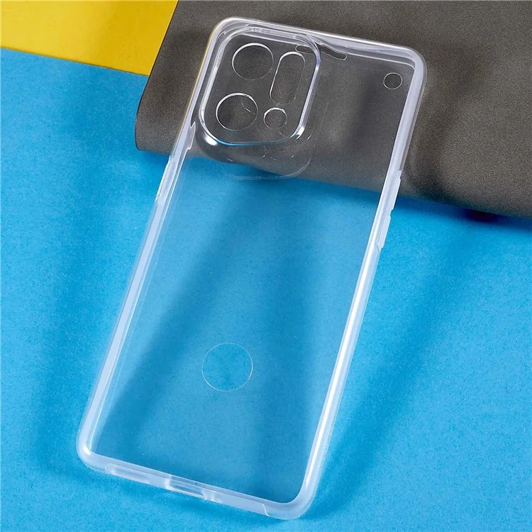 PET + TPU + Acryl Vollschutz-Handyhülle für Oppo Find X5, abnehmbare 2-in-1-Sturzsichere Hülle
