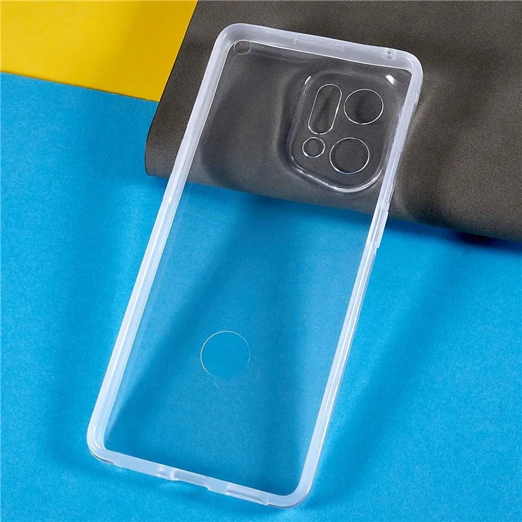 PET + TPU + Acryl Vollschutz-Handyhülle für Oppo Find X5, abnehmbare 2-in-1-Sturzsichere Hülle