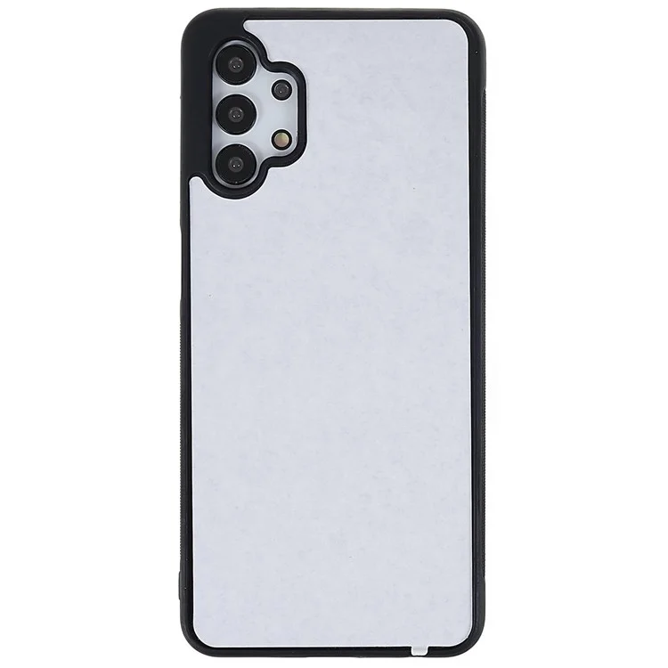For Samsung Galaxy A32 5G/M32 5G Good Protection Phone Cover Heat Transfer Printing TPU+PC+Aluminum Sheet Phone Shell