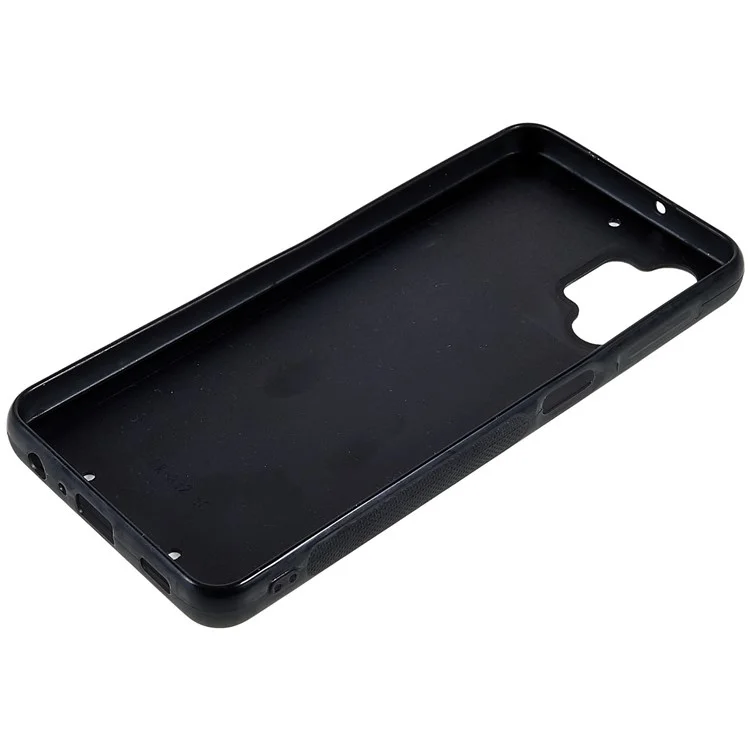 For Samsung Galaxy A32 5G/M32 5G Good Protection Phone Cover Heat Transfer Printing TPU+PC+Aluminum Sheet Phone Shell