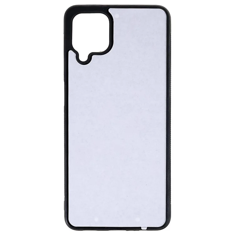 For Samsung Galaxy A12 TPU+PC+Aluminum Sheet Phone Cover Heat Transfer Printing Phone Case