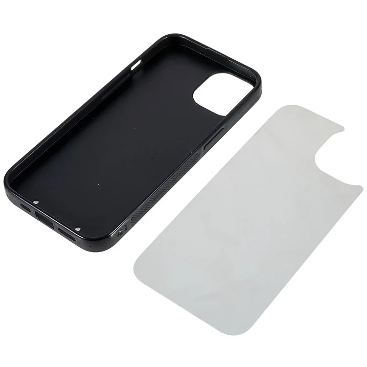 Soft Tpu+pc+copertina Per Telefono in Foglio di Alluminio Per Iphone 13 6,1 Pollici, Supportando la Custodia Del Telefono di Trasferimento di Calore