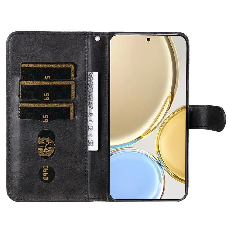 Для Чести X9 4g/5g/x30/magic4 Lite 5G/4G Внешний Карман на Молнии - Черный