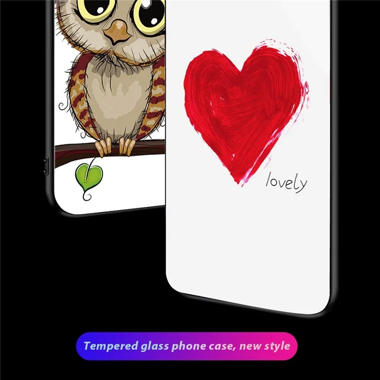 Per Oppo Reno7 5G (globale) Stampare il Telefono Antimicola Antide-fall Well Glass Temperato+pc+copertina Telefonica Tpu - la Via Lattea