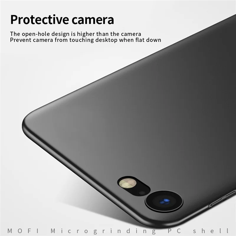 MOFI JK PC ​​series-1 Shield Para Iphone 7/8 4.7inch/SE (2020)/(2022) Proteção do Telefone Anti-queda da Caixa do Telefone PC Dura Para PC - Preto