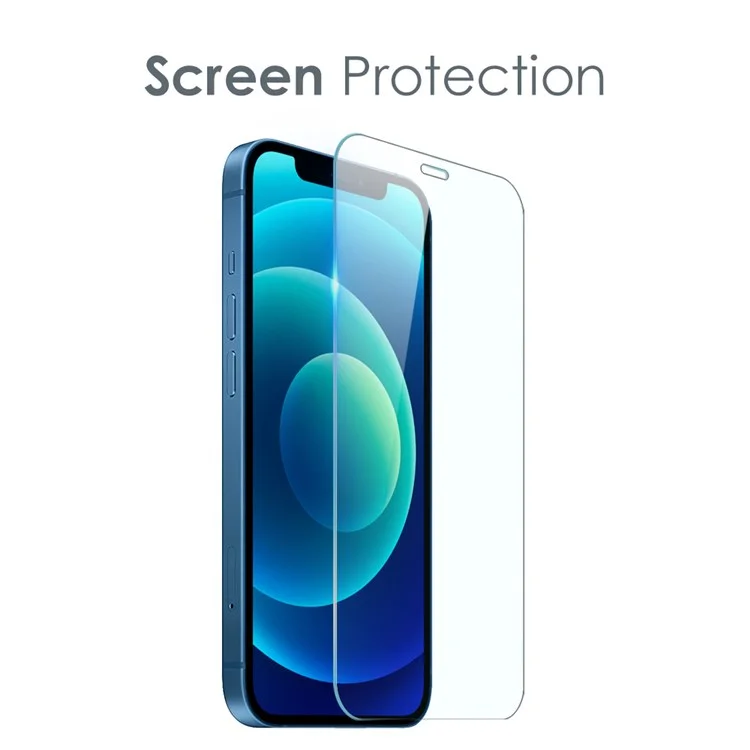 Northjo Для Iphone 12 Mini 5,4 -дюймовый Защита Камеры HD Clear Phone TPU Покрытие Оболочка с Закаленным Стеклянным Экраном Защитник