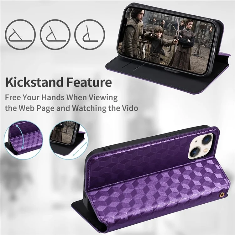 Para Motorola Moto E32 4g/e32s 4G Anti-fingerprint Billetín - Violeta