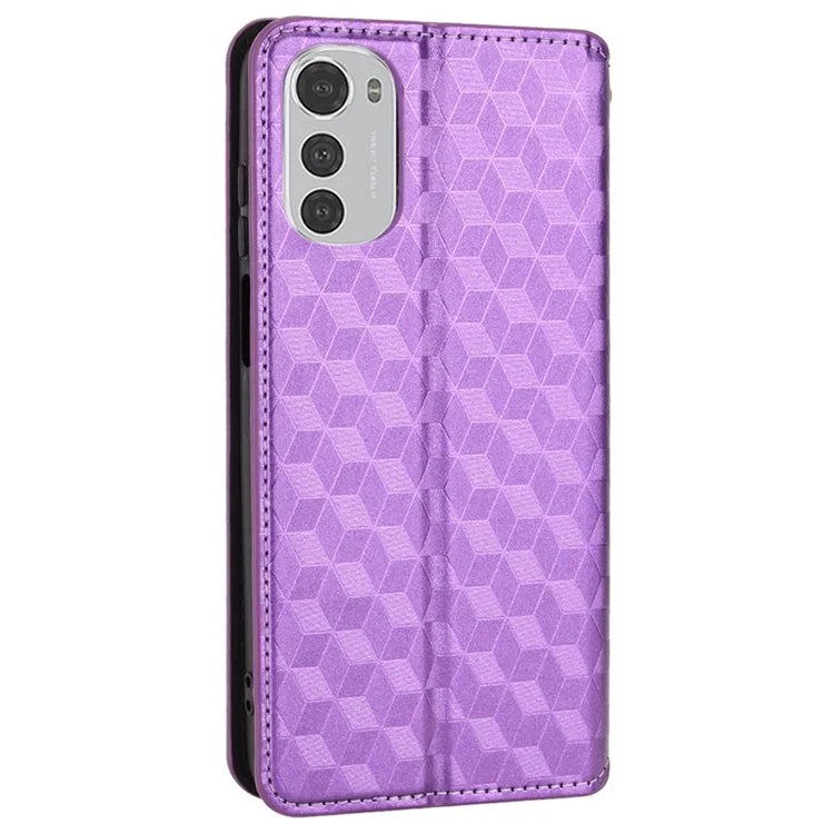 Para Motorola Moto E32 4g/e32s 4G Anti-fingerprint Billetín - Violeta