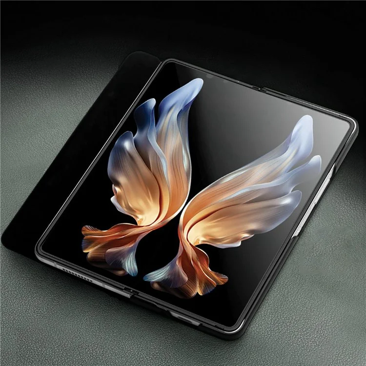 Qialino Pour Samsung Galaxy Z Fold3 5G Nappa Texture en Cuir Authentique Étui de Téléphone Anti-drop Flio Flip Protecteur Avec Porte-stylo - Vert