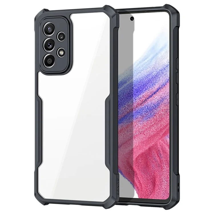 XUNDD для Samsung Galaxy A73 5G All-round Protection Phone Cover Bulit-in Airbag Technology Acrylic + TPU Mobile Phone Case