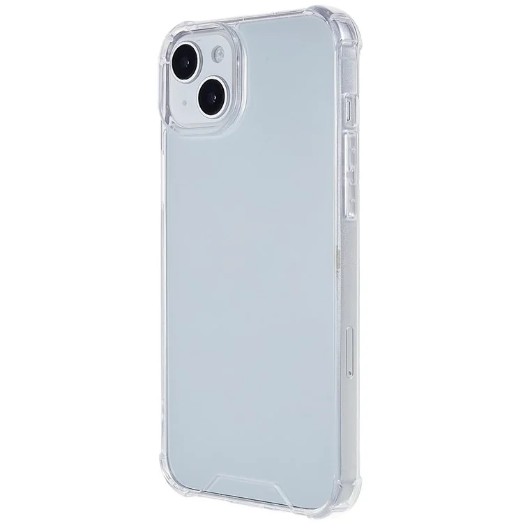 Pour Iphone 14 6,1 Pouces Case de Téléphone Anti-poussière Clear Acrylique Dur + Tpu Double Protection Couverture de Téléphone Mobile